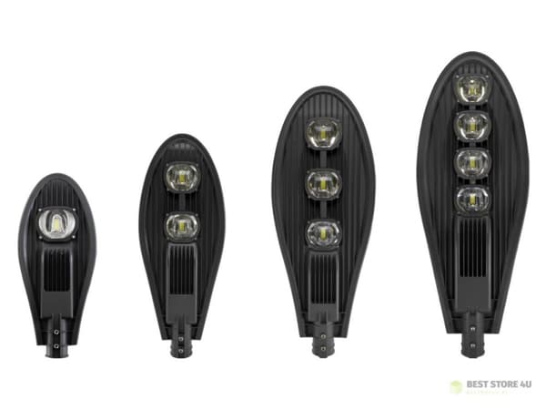 Industriel lampe LED gadebelysning 100w IP65 10.000 lm vinter 6000k