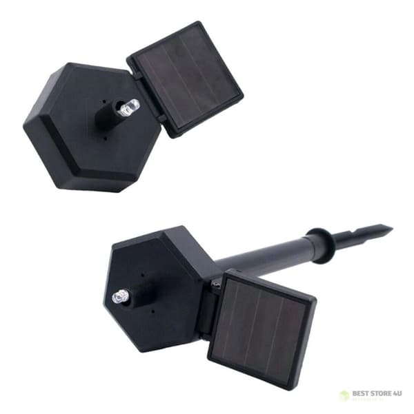 ZD50S Solcellsdriven LED-lampa papegoja vit