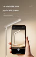 Miniatyrbillede 3 af 5: Philips genopladelig skrivebordslampe med øjenbeskyttelse, skrivebordslampe med lang batterilevetid til læsning og skrivning