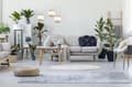 Miniatyrbillede 2 af 9: HÆNGELAMPE LOFT LYSKELYSE LAMPESKÆRM BOHO JUTA