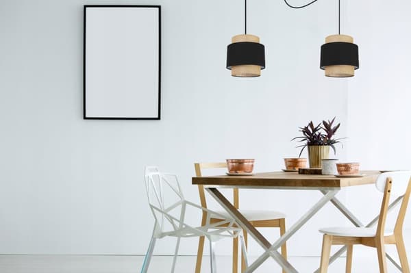 HÆNGELAMPE LOFT LYSKELYSE LAMPESKÆRM BOHO JUTA