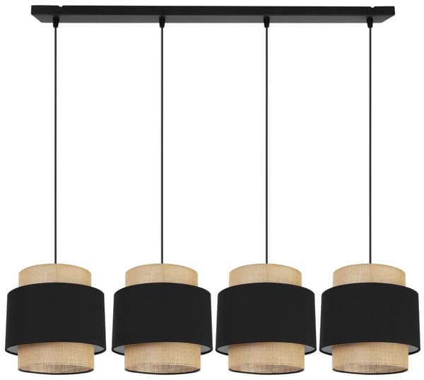 HÄNGLAMPA TAK LJUSKANT LAMPSKÄRM BOHO JUTA
