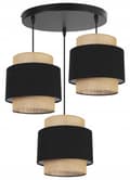 Miniatyrbillede 5 af 9: HÆNGELAMPE LOFT LYSKELYSE LAMPESKÆRM BOHO JUTA