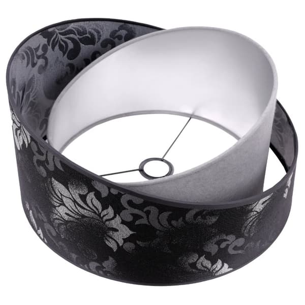 TAKLAMPA HÄNG LJUSKRAKA GLAMOUR SVART