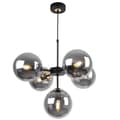 Miniatyrbillede 2 af 9: HÆNGENDE LOFTSLAMPE LYSKELYSE LOFT GLAMOUR SORT