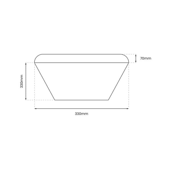 Loftslampe, LED NEMO, hvid, gulddetalje, integreret LED-lys