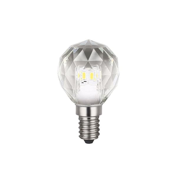 DEKORATIV LED Pære E14 3W G40 NEUTRAL KRYSTAL