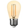 Miniatyrbillede 2 af 2: LED DEKORATIV Pære E27 1W ST45 VARMT RAV