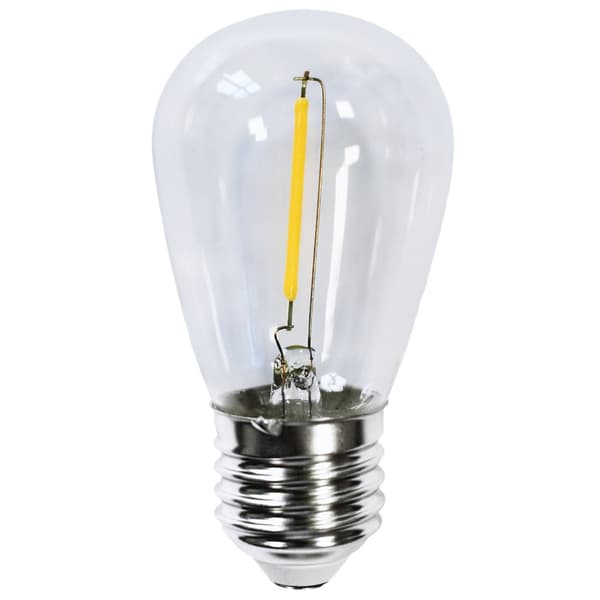 LED FILAMENT Pære E27 0,5W ST45 VARM