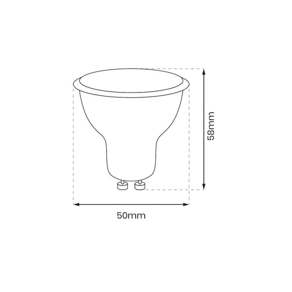 LED Pære GU10 6,5W NEUTRAL