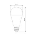 Miniatyrbillede 4 af 5: LED Pære TWILIGHT-MOTION E27 9W A60 VARM