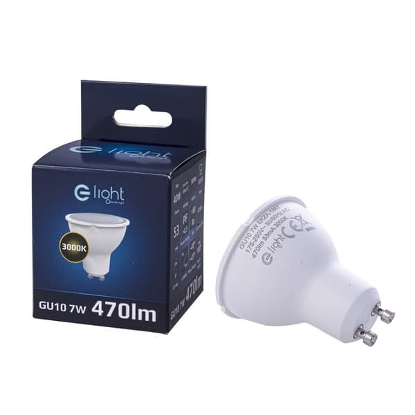 LED Pære GU10 6,5W VARM