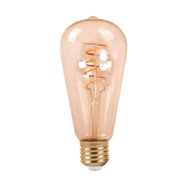 LED FILAMENT Pære E27 4W VARM SPIRAL