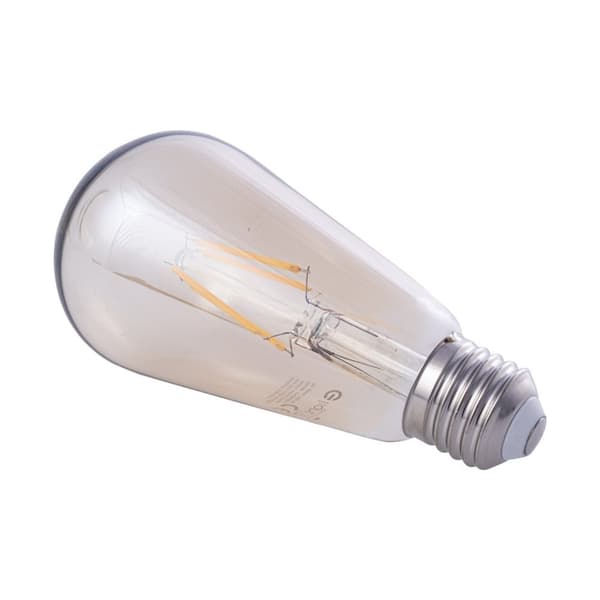 LED DEKORATIV Pære E27 4W ST64 VARM RAV