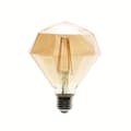 Miniatyrbillede 1 af 3: DEKORATIV LED Pære E27 4W VARM DIAMANT