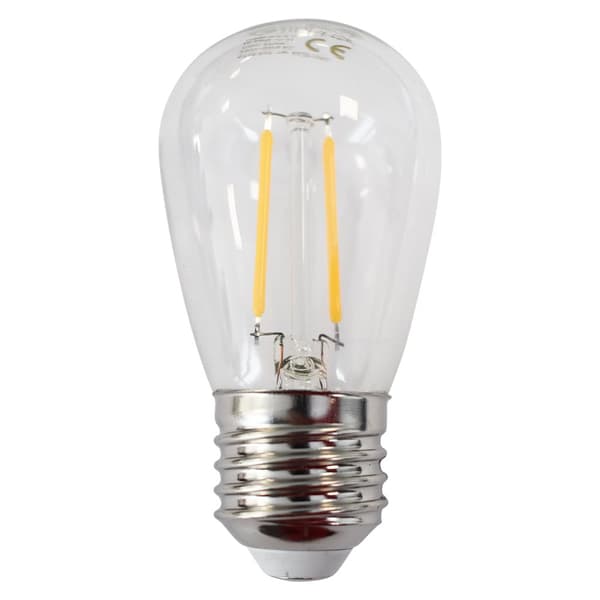 LED FILAMENT GLÖDA E27 1W ST45 VARM