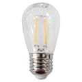 Miniatyrbild 3 av 4: LED FILAMENT GLÖDA E27 1W ST45 VARM