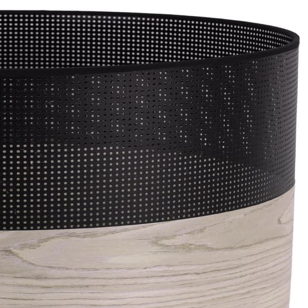 ENKEL HÄNGLAMPA LAMPSKÄRM FANER BLEKT EK 35CM