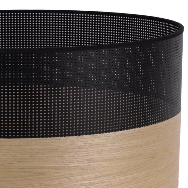 ENKEL HÄNGLAMPA LAMPSKÄRM GULDEN EKFANER 30CM