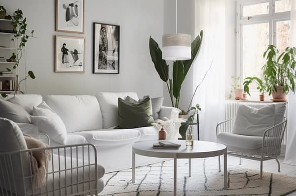 ENKEL HÄNGLAMPA LAMPSKÄRM FANER BLEKT EK 20CM