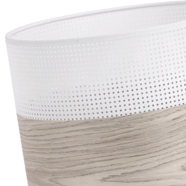 ENKEL HÄNGLAMPA LAMPSKÄRM FANER BLEKT EK 20CM