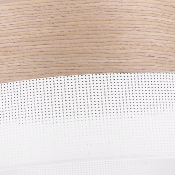 ENKEL HÄNGLAMPA LAMPSKÄRM KLASSISK EKFANER 20CM