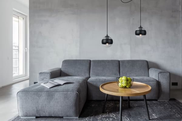 HÆNGELAMPE SPIDER TOLEDO SORT 2-FLAD SORT LAMPESKÆRM E14