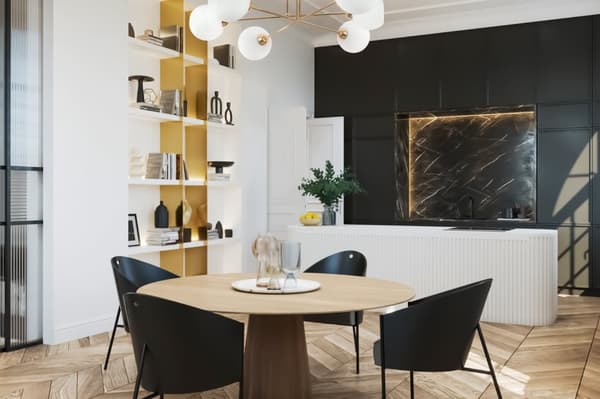 TAKLAMPA ASTURIA GULD 6-PLATS VIT LAMPSKÄRM E27