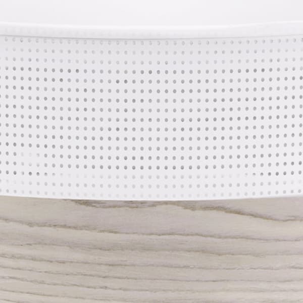 TRÄPLEXI TAKLAMPA VIT 50CM BLEKT EK
