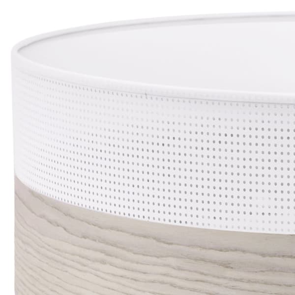 TRÄPLEXI TAKLAMPA VIT 50CM BLEKT EK