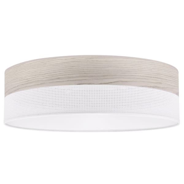 TRÄPLEXI TAKLAMPA VIT 50CM BLEKT EK