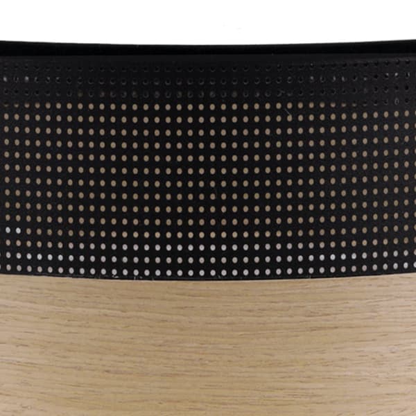 TRÆPLEXI LOFTSLAMPE SORT 40CM GYLDT EG