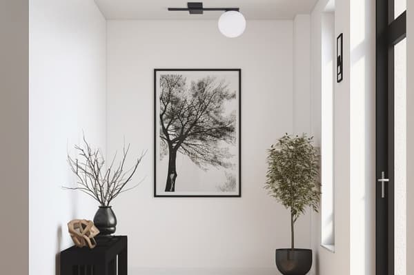 TAKLAMPA ALTA VIT 1-PL E14