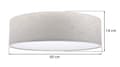 Pikkukuva 6 / 6: STONE PLEXI KATTOVALAISIN VAALEA BIEGE 50cm
