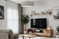 Miniatyrbild 3 av 7: TAKLAMPA STEN PLEXI MEDIUM BEIGE 50CM