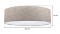 Miniatyrbild 6 av 7: TAKLAMPA STEN PLEXI MEDIUM BEIGE 50CM
