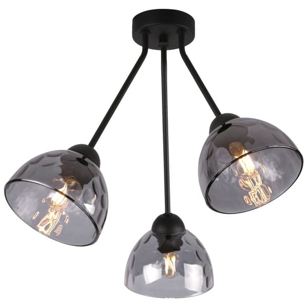 VENEDIG TRIO TAKLAMPA GRAFIT LAMPSKÄRMAR E27