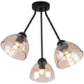 Miniatyrbillede 2 af 7: VENEDIG TRIO LOFTSLAMPE HONNING LAMPESKÆRME E27