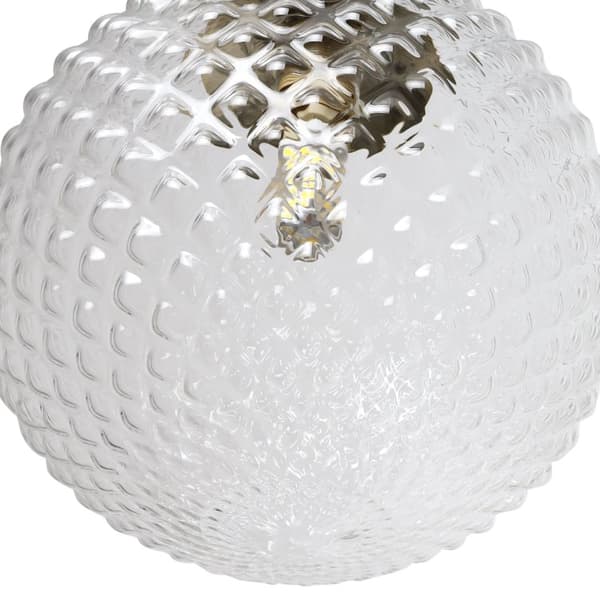 HÄNGLAMPA CANNES 1-PLATS KLAR LAMPSKÄRM 15CM G9