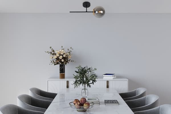 SIENA SVART OCH GULD VÄGGLAMPA 1-PLATINUM GRAFITLAMPA E14