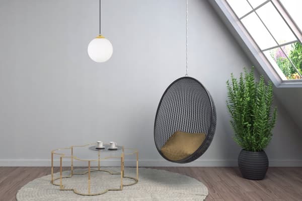 FLAD ROPE 100 SORT PLADE 80 GULD