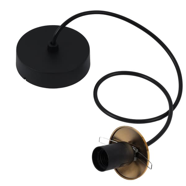 FLAD ROPE 100 SORT PLADE 80 GULD