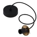 Miniatyrbillede 1 af 8: FLAD ROPE 100 SORT PLADE 80 GULD