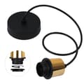 Miniatyrbild 1 av 7: FLAT ROPE 100 SVART KUPP 50 GULD