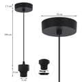 Miniatyrbild 3 av 7: FLAT ROPE 100 SVART BRED KEPS 60 SVART