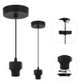 Miniatyrbild 2 av 7: FLAT ROPE 100 SVART BRED KEPS 60 SVART