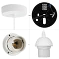 Miniatyrbild 4 av 7: FLAT LINE 100 WHITE CONE BOWL 50 WHITE