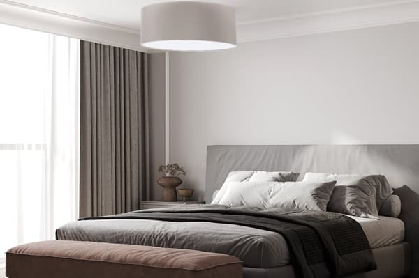 LOFTSLAMPE GAJA PLEXI OLIVE 40CM E27