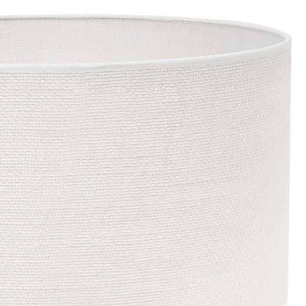 RIIPPUVALAISIN JUUTTIVALKOINEN 1-PLA VALKOINEN LAMPPUVARJOS 35cm E27