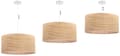 Miniatyrbillede 7 af 8: HÆNGELAMPE RATTAN HVID 1-FLAD RATTAN LAMPESKÆRM 45CM